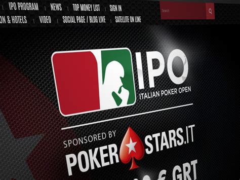 italian poker tour 2018